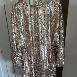 Sequin Mini Dress